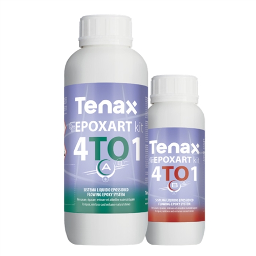 Epoxart Kit 4To1 KIT DE SISTEMA EPOXI 4:1 PARA REVESTIMIENTO DE RESINA, CRIBADO Y REPARACIÓN