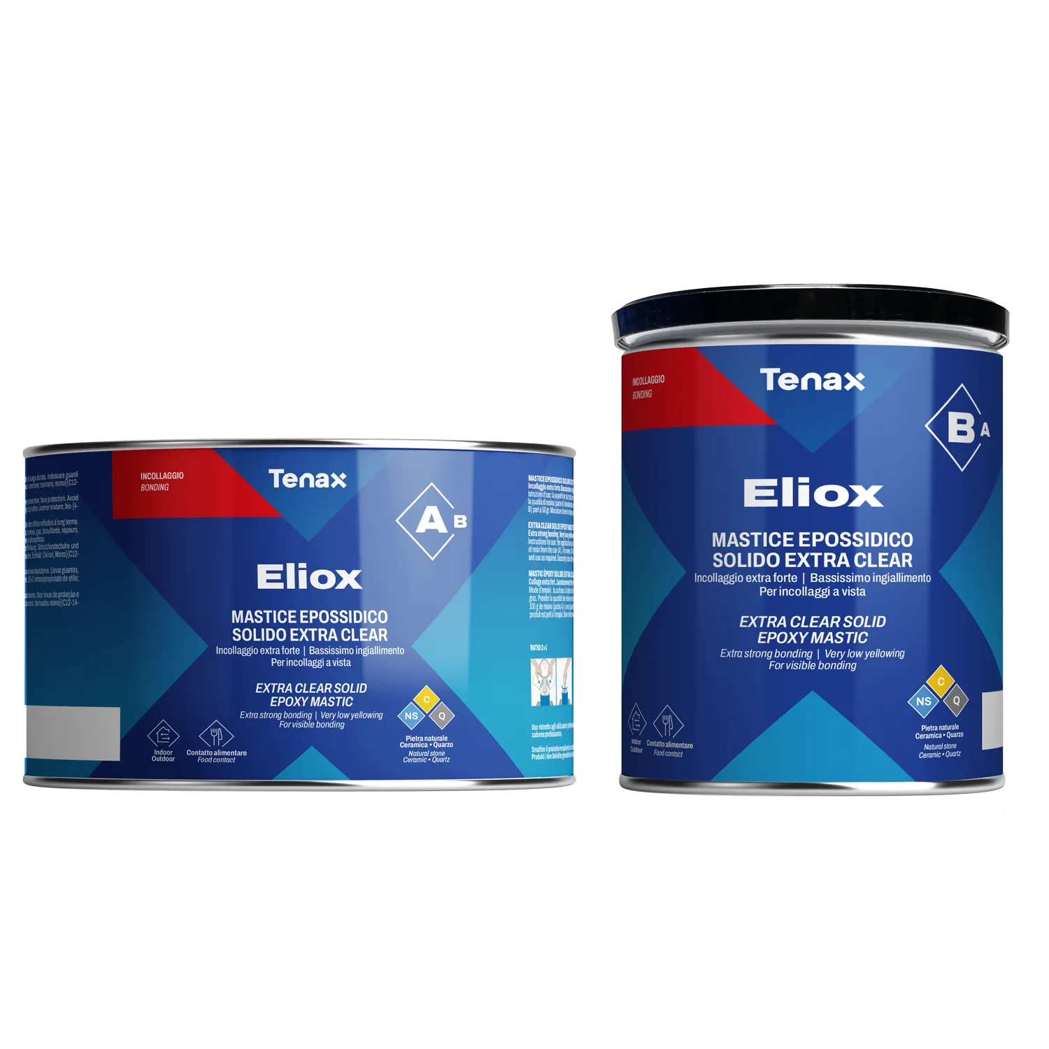 Eliox A+B MASILLA EPOXI SÓLIDA EXTRACLARA