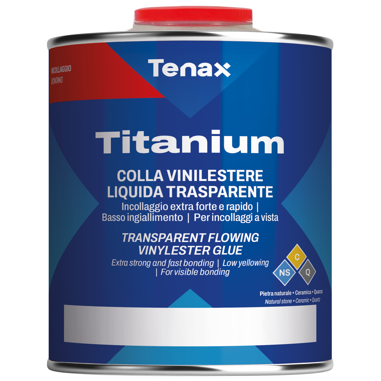 Titanium Liquido COLA VINILÉSTER LÍQUIDA TRANSPARENTE